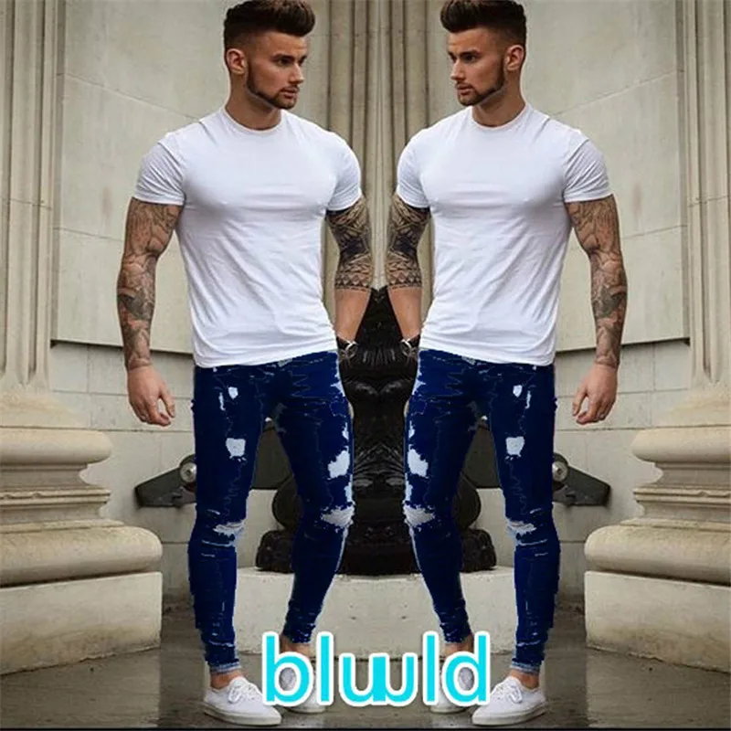 Summer 2019 New Men's Jeans Stretch Destroyed Ripped Fashion Ankle Zipper Skinny Jeans For Men Plus Size XXXL
Summer 2019 New Men's Jeans Stretch Destroyed Ripped Fashion Ankle Zipper Skinny Jeans For Men Plus Size XXXL