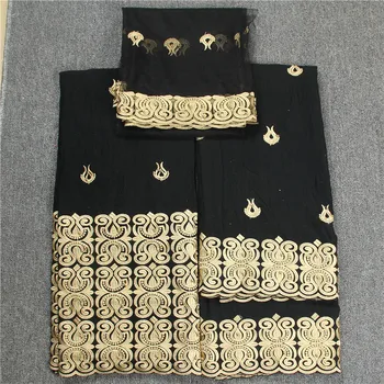 black&gold cotton lace african lace fabric 2018 high quality lace nigerian fabric cheap lace for party 7yard/lotHLB-104 
black&gold cotton lace african lace fabric 2018 high quality lace nigerian fabric cheap lace for party 7yard/lotHLB-104