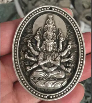 Pure copper sculpture antique miscellaneous / antique Qing Dynasty silver foot bronze Mercy
Pure copper sculpture antique miscellaneous / antique Qing Dynasty silver foot bronze Mercy