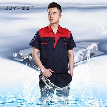 2018 Hot Men Work Wear Sets Two Pieces Mixed Colors Zipper Shirts Pants Auto Repair Service Sets With Pockets Summer Workshop
2018 Hot Men Work Wear Sets Two Pieces Mixed Colors Zipper Shirts Pants Auto Repair Service Sets With Pockets Summer Workshop