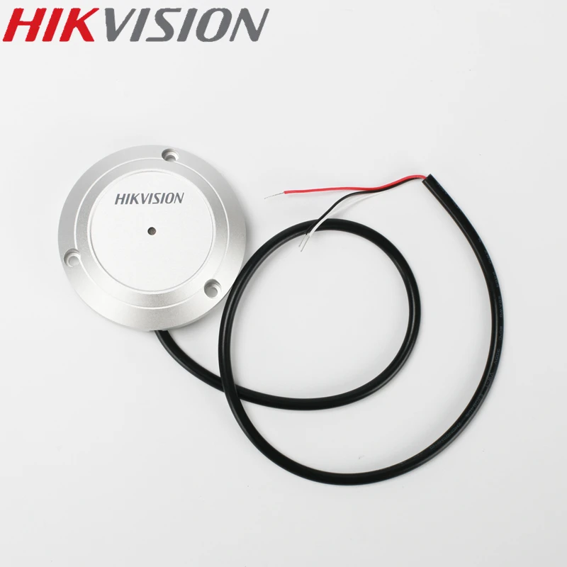 Внешний водонепроницаемый микрофон Hikvision соответствует стандарту CE FCC для записи