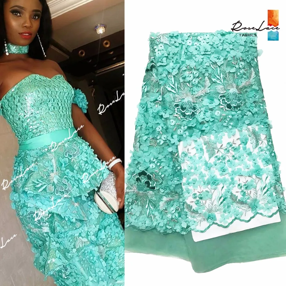 New Design 3D Flower Applique Embroidered Mesh Net Lace With Beads In Green African India Evening Wedding Fabrics Applique Laces
New Design 3D Flower Applique Embroidered Mesh Net Lace With Beads In Green African India Evening Wedding Fabrics Applique Laces