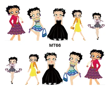 For Nail MT66 Full Cover Cartoon Mixed Designs Betty Nail Art Water Sticker Decal For Nail Art Tattoo Tips Boop Tool 
For Nail MT66 Full Cover Cartoon Mixed Designs Betty Nail Art Water Sticker Decal For Nail Art Tattoo Tips Boop Tool