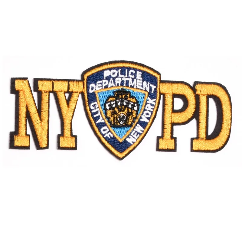 NYPD Police Department patch Iron On Embroidered Patches For Clothing Clothes Stickers Garment Wholesale
NYPD Police Department patch Iron On Embroidered Patches For Clothing Clothes Stickers Garment Wholesale