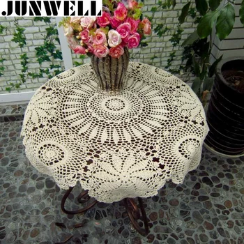 70/ 80 /90CM RD Shabby Chic 3 Sizes Vintage Crocheted Tablecloth Handmade Crochet Coasters Cotton Lace Cup Mat Placemat
70/ 80 /90CM RD Shabby Chic 3 Sizes Vintage Crocheted Tablecloth Handmade Crochet Coasters Cotton Lace Cup Mat Placemat