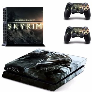 New The Elder Scrolls V : Skyrim Decal PS4 Skin Sticker For Sony Playstation 4 PS4 Console protection film +2Pcs Controller
New The Elder Scrolls V : Skyrim Decal PS4 Skin Sticker For Sony Playstation 4 PS4 Console protection film +2Pcs Controller