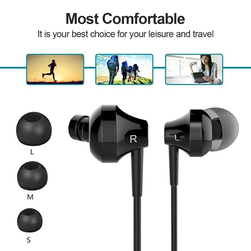 Bass Earphone For Phone Portable Mini Stereo Headset Mobile Phone Microphone Wired Earphones For iPhone Samsung Xiaomi           (7)