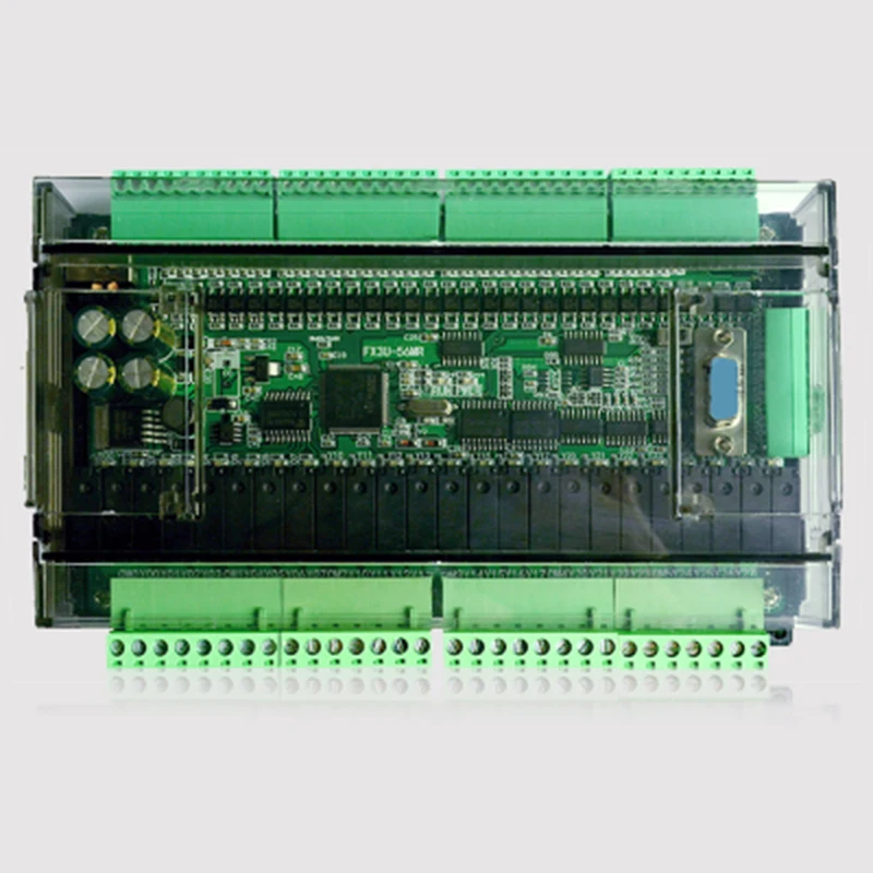 1Pc With Transparent Shell High Speed Industrial Board Plc Control Board FX3U-56MR/60MR FX3U 56MR Support Gx-develoer Gx-work
1Pc With Transparent Shell High Speed Industrial Board Plc Control Board FX3U-56MR/60MR FX3U 56MR Support Gx-develoer Gx-work