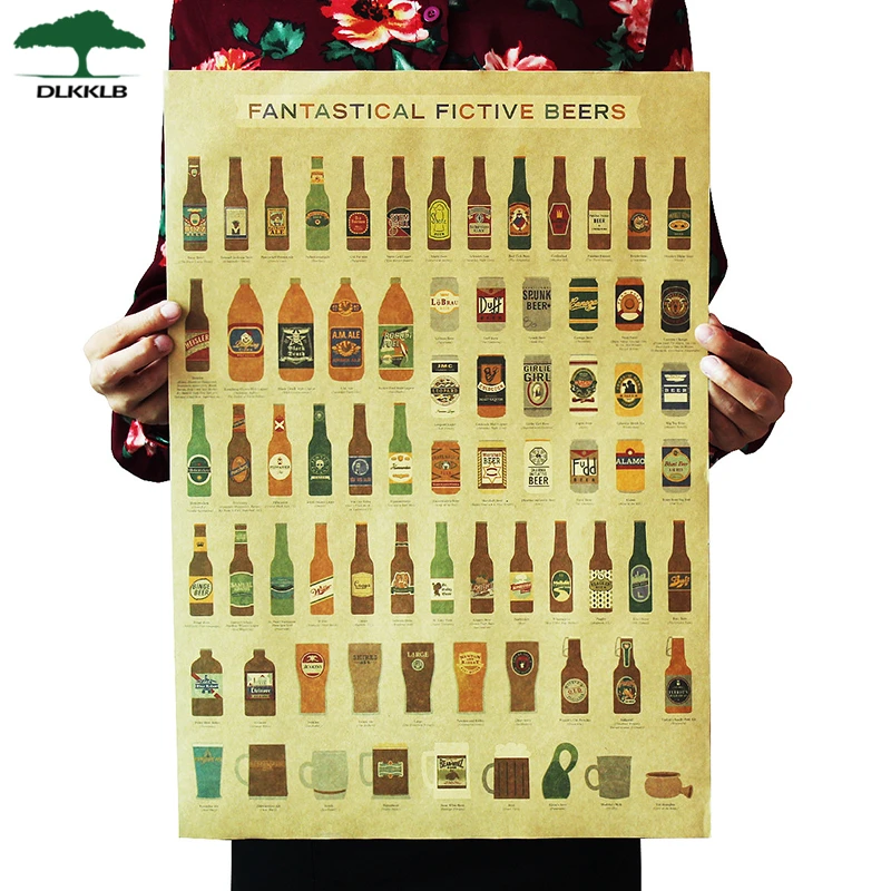 Dlkklb Beer Encyclopedia Of Graphic Evolutionary History Bar Counter Adornment Kitchen Retro Vintage Poster Wall Sticker 51x36cm
Dlkklb Beer Encyclopedia Of Graphic Evolutionary History Bar Counter Adornment Kitchen Retro Vintage Poster Wall Sticker 51x36cm