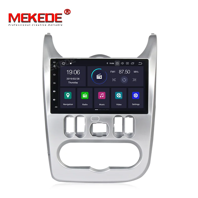 New!9inch HD1080 MEKEDE android 9.0 car radio player for Renault Duster/Logan/Sandero 2009-2013 with quad core WIFI bluetooth FM
New!9inch HD1080 MEKEDE android 9.0 car radio player for Renault Duster/Logan/Sandero 2009-2013 with quad core WIFI bluetooth FM