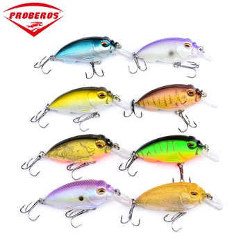 8pcs/lot Fishing lure DW103 Bionic Crank Bait 3D 13.6g 7.1cm With 6# Fishing Hook Hard Swimbaits Wacky Pesca 8 Colors Optional
8pcs/lot Fishing lure DW103 Bionic Crank Bait 3D 13.6g 7.1cm With 6# Fishing Hook Hard Swimbaits Wacky Pesca 8 Colors Optional