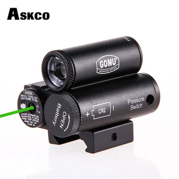 Askco Tactical Red Green Laser Sight+LED Flashlight Combo for Hunting Airsoft Pistol Gun 20mm Picatinny Rail Mount
Askco Tactical Red Green Laser Sight+LED Flashlight Combo for Hunting Airsoft Pistol Gun 20mm Picatinny Rail Mount