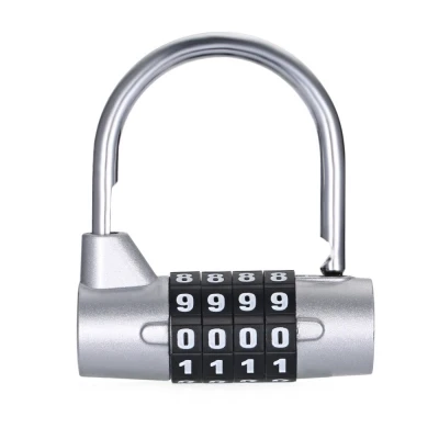 4 Digit Password Safety Lock Wide Shackle Combination Padlock for Luggage Cabinet Toolbox
4 Digit Password Safety Lock Wide Shackle Combination Padlock for Luggage Cabinet Toolbox