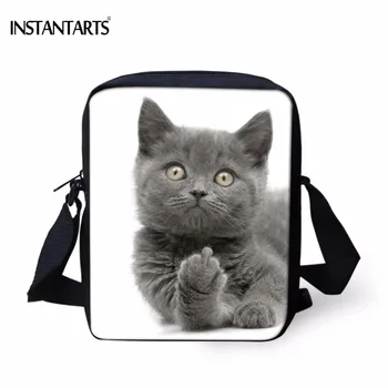INSTANTARTS Cute 3D Animal Shorthair Middle Finger Cat Printed Women Handbag Fashion Mini Crossbody Bags Brand Messenger Bag 
INSTANTARTS Cute 3D Animal Shorthair Middle Finger Cat Printed Women Handbag Fashion Mini Crossbody Bags Brand Messenger Bag