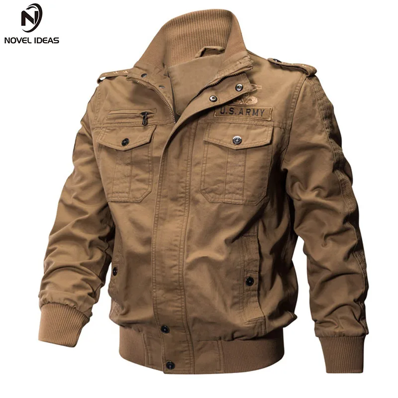 Novel ideas Jackets Man Winter Military Bomber Jacket and Coat for Man Army Tactical Jacket Windbreakers Jaqueta Masculino
Novel ideas Jackets Man Winter Military Bomber Jacket and Coat for Man Army Tactical Jacket Windbreakers Jaqueta Masculino