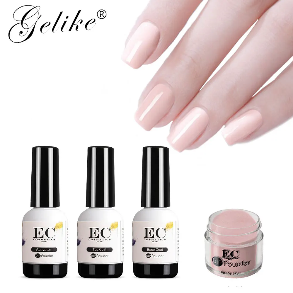 Gelike 10g/pcs No Primer And No Lamp Cure Kit Nail Glitter Dip Powder Dipping Nail Polish Coating Dip PowderGel Polish
Gelike 10g/pcs No Primer And No Lamp Cure Kit Nail Glitter Dip Powder Dipping Nail Polish Coating Dip PowderGel Polish