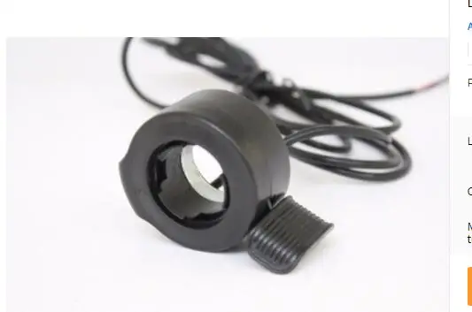 RisunMotor Ebike Accelerator Electric Bicycle Thumb Throttle 12-90V Finger Throttle Speed Controller Throttles Cycling Parts
RisunMotor Ebike Accelerator Electric Bicycle Thumb Throttle 12-90V Finger Throttle Speed Controller Throttles Cycling Parts