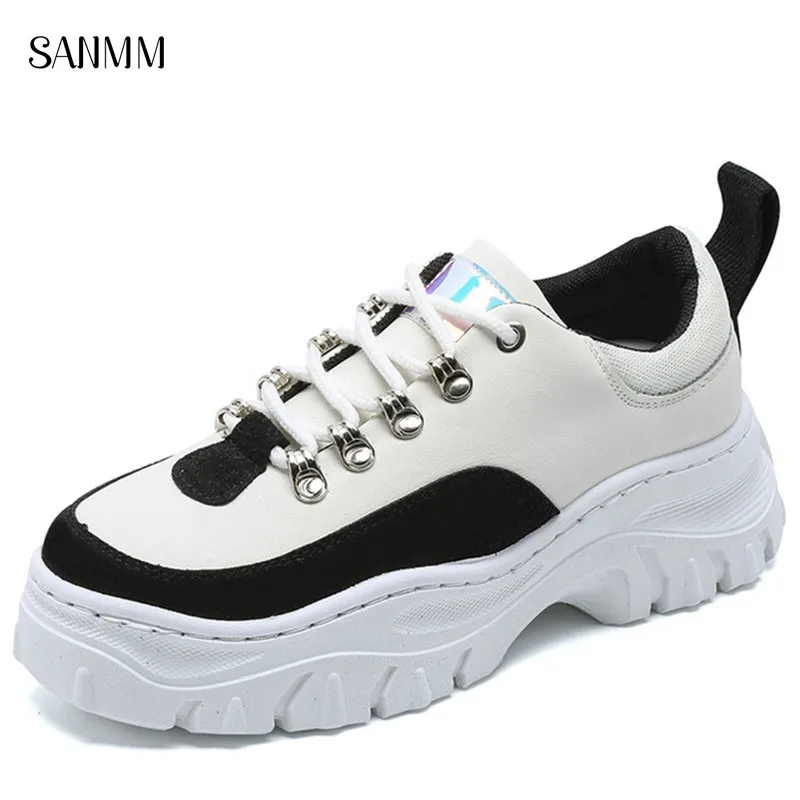 SANMM Women Non-Slip Casual Shoes Ladies Spring Autumn Flat Platform Sneakers Woman Lace-Up Walking Shoes AZ63
SANMM Women Non-Slip Casual Shoes Ladies Spring Autumn Flat Platform Sneakers Woman Lace-Up Walking Shoes AZ63