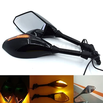 Universal Motorcycle mirrors Carbon Fiber LED Turn Signals Rearview Mirrors FOR BMW S1000RR HP4 F800GS F800S F800R F800GT F800ST
Universal Motorcycle mirrors Carbon Fiber LED Turn Signals Rearview Mirrors FOR BMW S1000RR HP4 F800GS F800S F800R F800GT F800ST