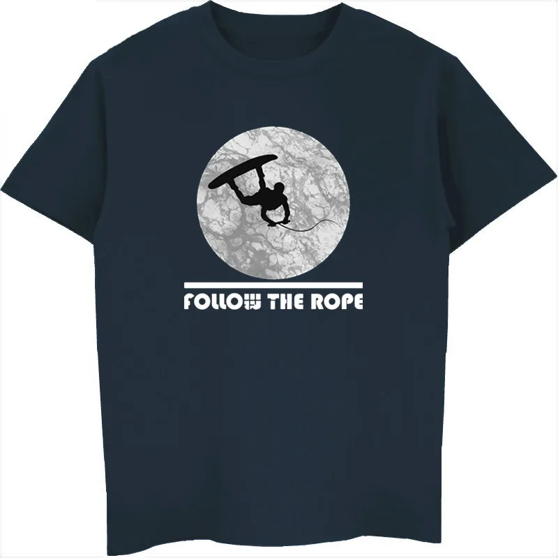 Summer Style Cool Shirts Wakeboard Follow The Rope White Design T Shirt Adult O-Neck Short Sleeve Cotton T Shirt Tees Tops
Summer Style Cool Shirts Wakeboard Follow The Rope White Design T Shirt Adult O-Neck Short Sleeve Cotton T Shirt Tees Tops