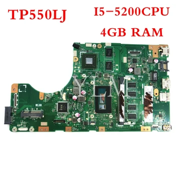 TP550LJ I5-5200CPU Laptop mainboard For ASUS TP550LD TP550LJ Notebook computer motherboard 90NB0880-R00010 Tested free shipping
TP550LJ I5-5200CPU Laptop mainboard For ASUS TP550LD TP550LJ Notebook computer motherboard 90NB0880-R00010 Tested free shipping