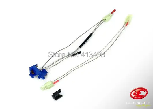 ELEMENT PW 0204 LARGE CAPACITY SWITCH ASSEMBLY Suitable for Ver.2 Gearbox Rear wiring Airsoft AEG
ELEMENT PW 0204 LARGE CAPACITY SWITCH ASSEMBLY Suitable for Ver.2 Gearbox Rear wiring Airsoft AEG