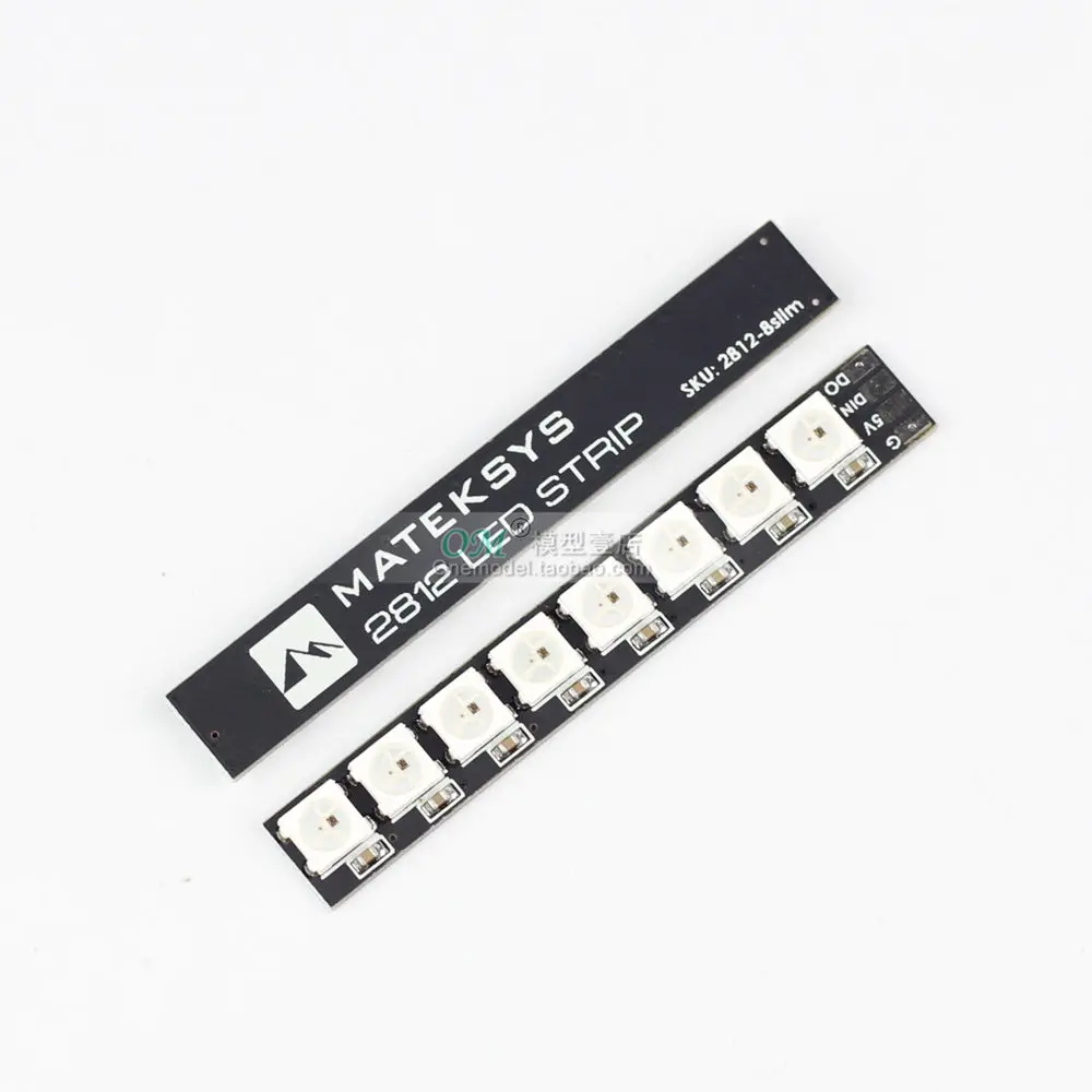 MATEKSYS Matek ARM Light LED 2812 LED STRIP SLIM MATEK 2812 led strip 57*8mm Board for FPV LED Drone ARM Light
MATEKSYS Matek ARM Light LED 2812 LED STRIP SLIM MATEK 2812 led strip 57*8mm Board for FPV LED Drone ARM Light