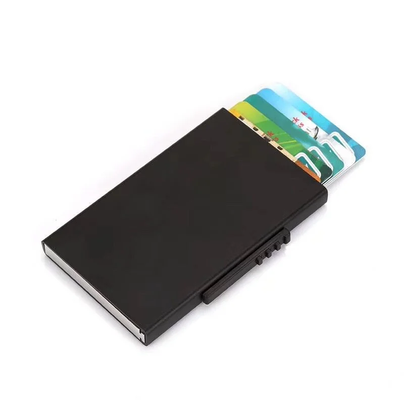 Weduoduo New Style Aluminum Wallet Pocket ID Card Holder Rfid Blocking Metal Wallet Automatic Pop up Credit Card Case Protector
Weduoduo New Style Aluminum Wallet Pocket ID Card Holder Rfid Blocking Metal Wallet Automatic Pop up Credit Card Case Protector