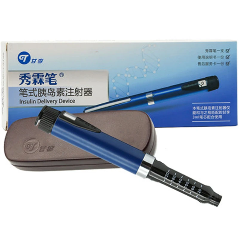 Handhold Portable Insulin Injection Syringe Delivery Device For Health Care People With Diabetes Diabetic Pen
Handhold Portable Insulin Injection Syringe Delivery Device For Health Care People With Diabetes Diabetic Pen