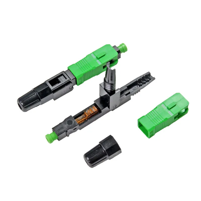 100pcs SC APC Fiber Optic Quick Connector FTTH Single mode/Multi mode Fiber Optic Fast Connector SC quick assembly Connector
100pcs SC APC Fiber Optic Quick Connector FTTH Single mode/Multi mode Fiber Optic Fast Connector SC quick assembly Connector
