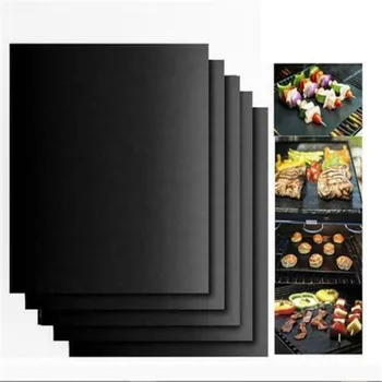 2/3/5Pcs BBQ Grill Mat non-stick Oven Liners Teflon Cook Baking Reusable Sheet Pad Mat
2/3/5Pcs BBQ Grill Mat non-stick Oven Liners Teflon Cook Baking Reusable Sheet Pad Mat