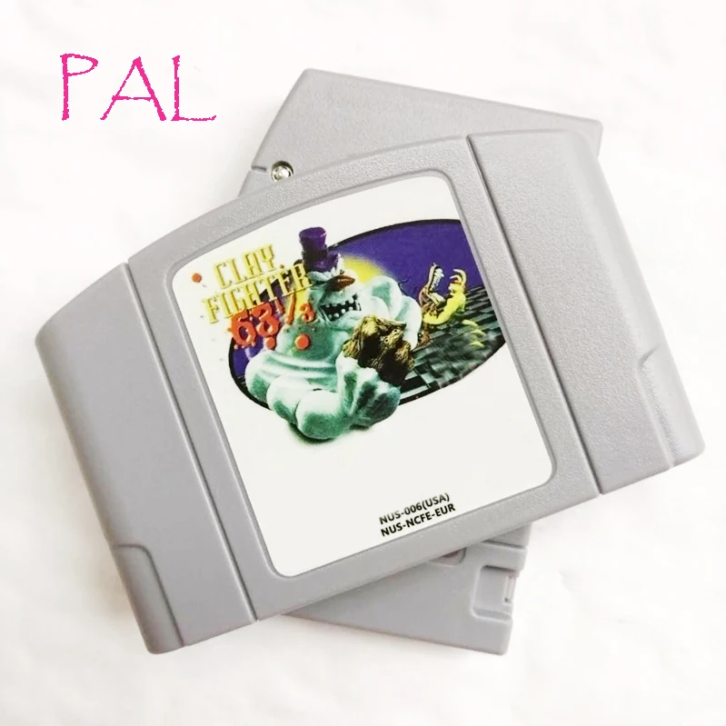 High Quality Clay Fighter Sculptor's Cut Accessories Memory Card for 64 Bit EUR PAL Video Game Console
High Quality Clay Fighter Sculptor's Cut Accessories Memory Card for 64 Bit EUR PAL Video Game Console
