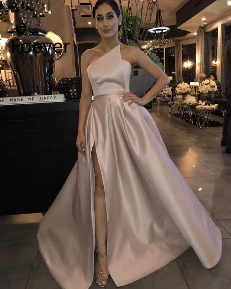Elegant Prom Dress 2019 A-Line Satin Off the Shoulder High Leg Slit Dubai Saudi Arabic Long Evening Gown
Elegant Prom Dress 2019 A-Line Satin Off the Shoulder High Leg Slit Dubai Saudi Arabic Long Evening Gown