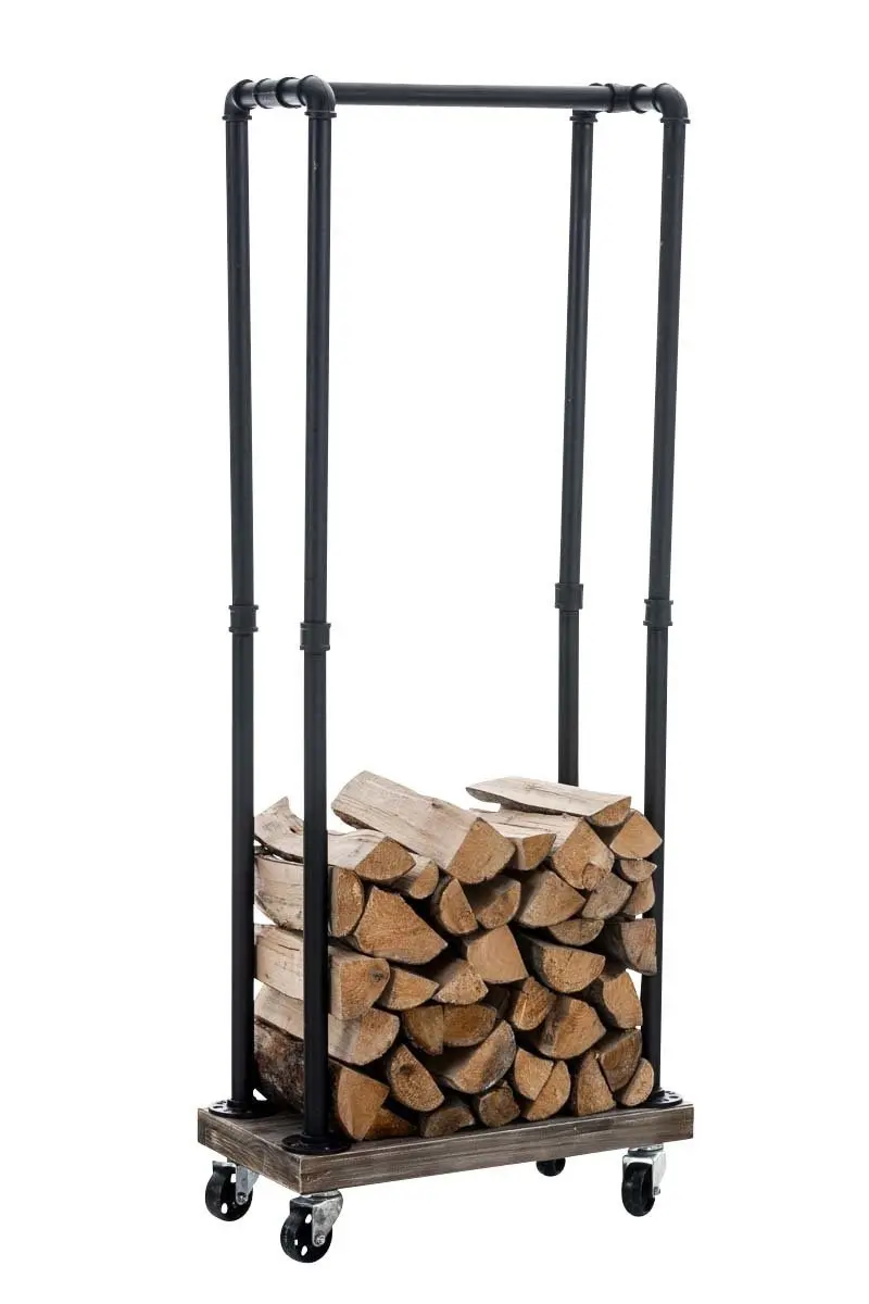 Metal firewood rack FORKS log rack with casters Black matchstick rack Floor Type Timber stacking Storage Holders Racks
Metal firewood rack FORKS log rack with casters Black matchstick rack Floor Type Timber stacking Storage Holders Racks