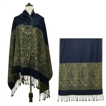 Ladies winter scarf gold silk large cashew tassel Ethnic jacquard scarves summer office air conditioned fashion shawl From India
Ladies winter scarf gold silk large cashew tassel Ethnic jacquard scarves summer office air conditioned fashion shawl From India