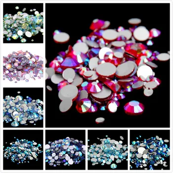 All Sizes AB Colors ss3-ss30 Flat Back Nail Art Non Hotfix Rhinestones 3D Flatbacks Nail Art Decoration Jewelry Crystals
All Sizes AB Colors ss3-ss30 Flat Back Nail Art Non Hotfix Rhinestones 3D Flatbacks Nail Art Decoration Jewelry Crystals