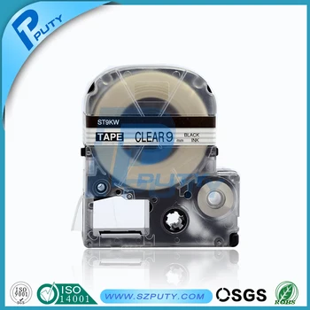 Black on Clear 9mm label tape ST9KW compatible for labelworkers tape LW-400 LW-600
Black on Clear 9mm label tape ST9KW compatible for labelworkers tape LW-400 LW-600