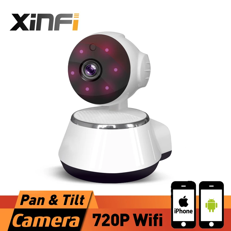 XINFI HD 720P Wireless Home Security Camera Mini Wifi Camera 3.6mm lens Smart Baby Monitor Mobile Remote Cam for iPhone/Android
XINFI HD 720P Wireless Home Security Camera Mini Wifi Camera 3.6mm lens Smart Baby Monitor Mobile Remote Cam for iPhone/Android