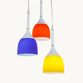 3 Lights Colored Glass Dining Room Pendant Fixtures Fashion Kitchen Pendant Lamp Cafe Bar Pendant Lights
3 Lights Colored Glass Dining Room Pendant Fixtures Fashion Kitchen Pendant Lamp Cafe Bar Pendant Lights