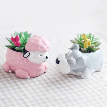 New Puppy Resin Planter for Succulents Cute Corgi Mini Flowerpot Desktop Pot Jardin Bonsai Flower Planter Flowerpot
New Puppy Resin Planter for Succulents Cute Corgi Mini Flowerpot Desktop Pot Jardin Bonsai Flower Planter Flowerpot