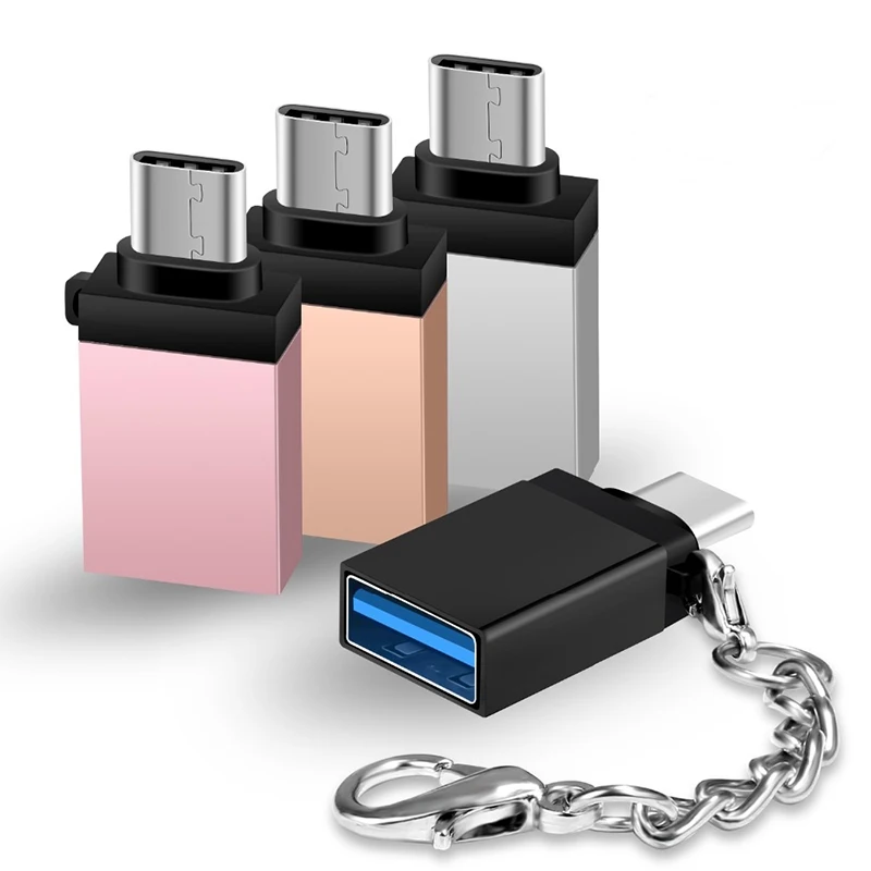 Thbelieve USBC OTG Adapter USB Type C To USB 3.0 Adapters For Macbook/Keyboard/Mouse USB OTG Converter Type-C With Keychain
Thbelieve USBC OTG Adapter USB Type C To USB 3.0 Adapters For Macbook/Keyboard/Mouse USB OTG Converter Type-C With Keychain