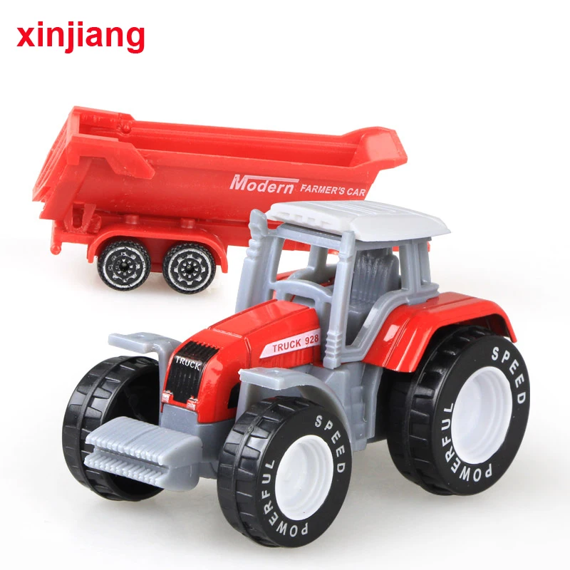4 шт. сельскохозяйственные игрушечные автомобили инженерный грузовик модели
