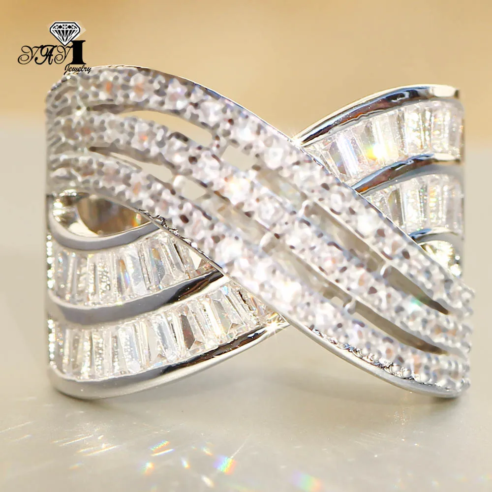 YaYI Jewelry Princess Cut 7.3 CT White Zircon Silver Color Engagement Rings wedding Heart Rings Girls Party Rings Gifts 850
YaYI Jewelry Princess Cut 7.3 CT White Zircon Silver Color Engagement Rings wedding Heart Rings Girls Party Rings Gifts 850