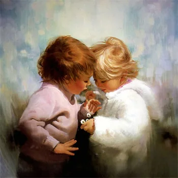 Cross Stitch Kit DIY Diamond Embroidery Little boy and girl Full Square/round Diamond Painting Mosaic Home Decor
Cross Stitch Kit DIY Diamond Embroidery Little boy and girl Full Square/round Diamond Painting Mosaic Home Decor