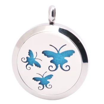 10pcs New Butterfly Aromatherapy Essential Oil Surgical Stainless Steel Pendant Necklace Perfume Diffuser Locket with Felt Pdas
10pcs New Butterfly Aromatherapy Essential Oil Surgical Stainless Steel Pendant Necklace Perfume Diffuser Locket with Felt Pdas