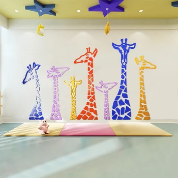 Colorful giraffe acrylic photo wall sticker creative personality 3D stickers bedroom bedside background wall surface decoration
Colorful giraffe acrylic photo wall sticker creative personality 3D stickers bedroom bedside background wall surface decoration
