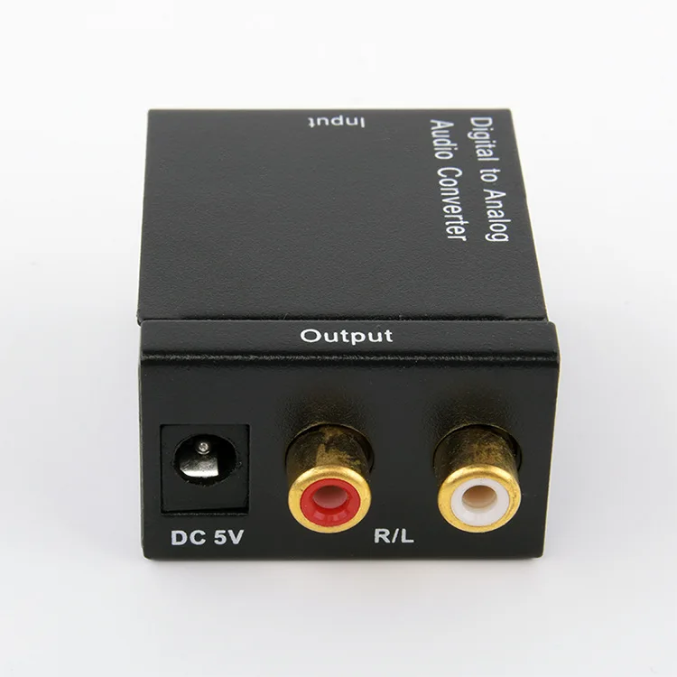 Digital to Analog Audio Converter Cable Digital Fiber Coaxial to Analog L/R Audio Converter
Digital to Analog Audio Converter Cable Digital Fiber Coaxial to Analog L/R Audio Converter