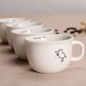 Creative small ceramic milk mug with animals cute cartoon,coffee cup Heat-resistant White porcelain tea cup nice gift
Creative small ceramic milk mug with animals cute cartoon,coffee cup Heat-resistant White porcelain tea cup nice gift