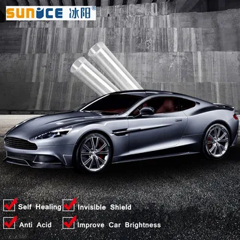 Sunice ORINO TPH PPF Transparent Car Paint Protection Film Sticker For Car Bumper Hood Protection Vinyl With 3 Layers 1.52m x 1m
Sunice ORINO TPH PPF Transparent Car Paint Protection Film Sticker For Car Bumper Hood Protection Vinyl With 3 Layers 1.52m x 1m