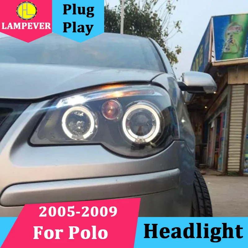 Car Headlights For VW Old polo headlight 2005 2006 2007 2008 2009 Polo Headlamp LED Angel Eyes DRL Bi Xenon Lens High Low Beam
Car Headlights For VW Old polo headlight 2005 2006 2007 2008 2009 Polo Headlamp LED Angel Eyes DRL Bi Xenon Lens High Low Beam